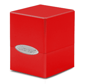 Ultra Pro Satin Cube Deck Box Apple Red